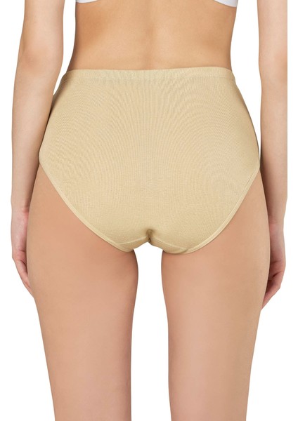 Kadın Ribana Yüksek Bel Büyük Beden Külot 3'lü Paket fiyatları