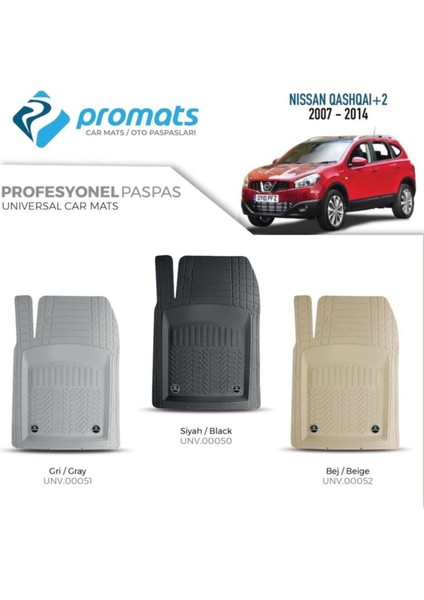 Nissan Qashqai 2007-2014 Oto Paspas Profesyonel 4d (Bej)