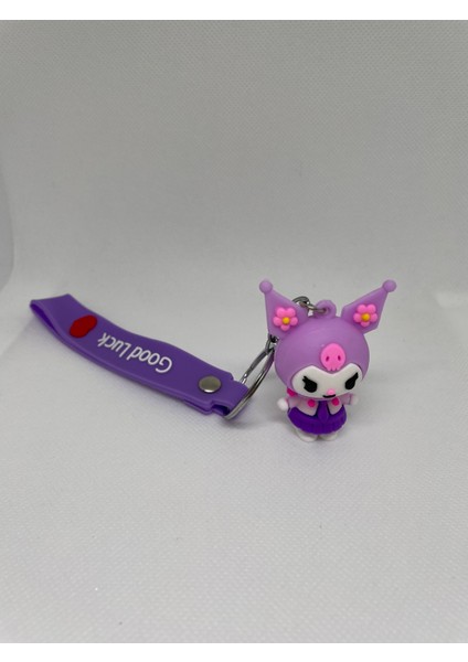 Kuromi Anahtarlık Mor
