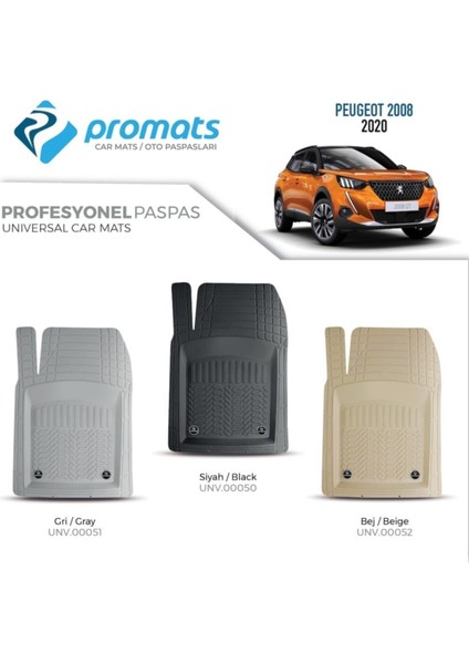 Peugeot 2008 2020 Modelpaspas Profesyonel 4d (Bej)