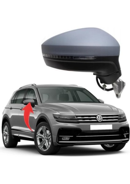 Volkswagen Tiguan 2019 Sonrası Ayna Komple Sağ 6 Pin 5NB857508