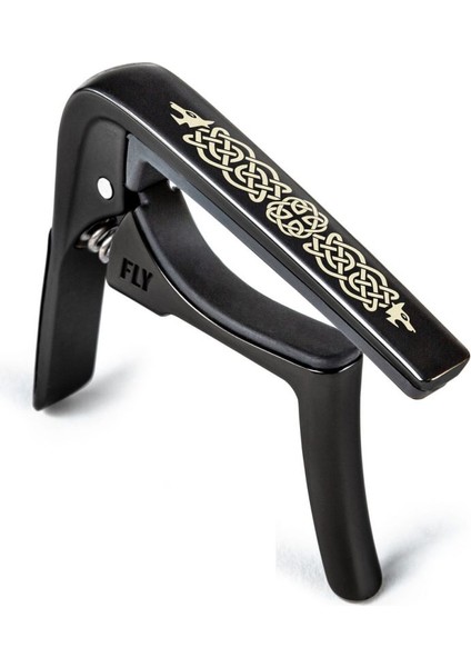 63CBKC Trigger Fly Capo (Celtic Knot Edition)