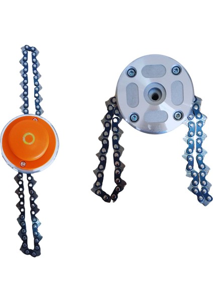 Motorlu Tırpan Canavar/zincirli Başlık 404 Zincirli