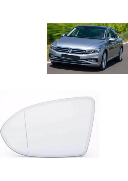 Passat B8 2015-2020 Sol Ayna Camı 3G0857521