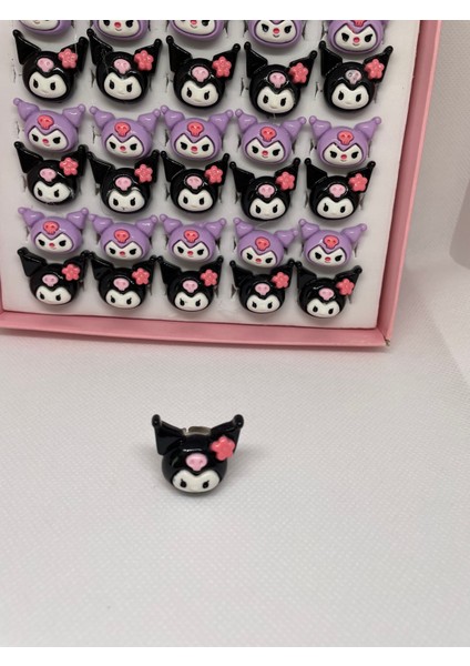 Kuromi Yüzük Siyah modelleri