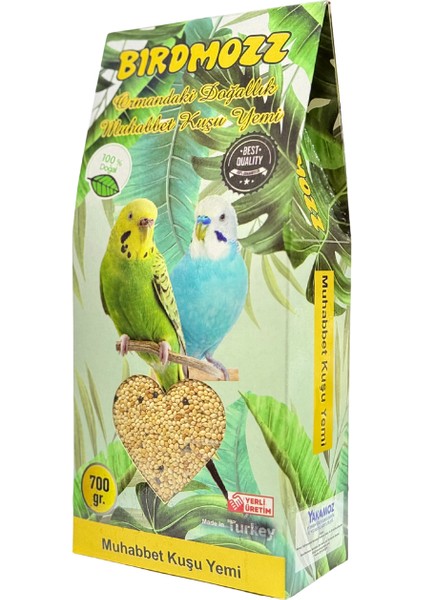 Premium Vitamin Muhabbet Kuş Yemi 700 gr