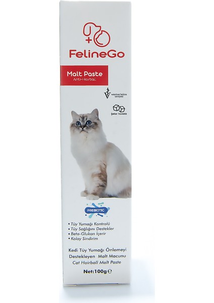 Malt Macun 100gr Kedi Tüy Yumağı Ve Kusma Önlemeyi Destekleyen Malt Macun