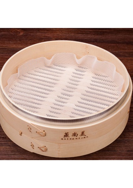 18CM Tarzı Yapışmaz Silikon Buharlı Tabaka Beyaz Dim Sum Kağıdı Restoran Mutfak Altı Buharlı Mat Çevre Dostu Mutfak Pişirme Araçları Sıcak (Yurt Dışından) fırsatları