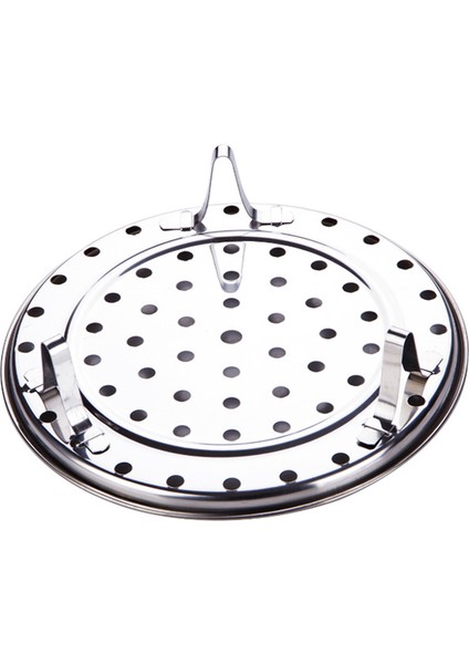 24CM Tarzı Çelik Yuvarlak Buhar Tepsisi cm Kolay Taşıma Üç Ayak Buharlı Mantı Tepsisi Mutfak Eşyaları Pişirme Araçları (Yurt Dışından)