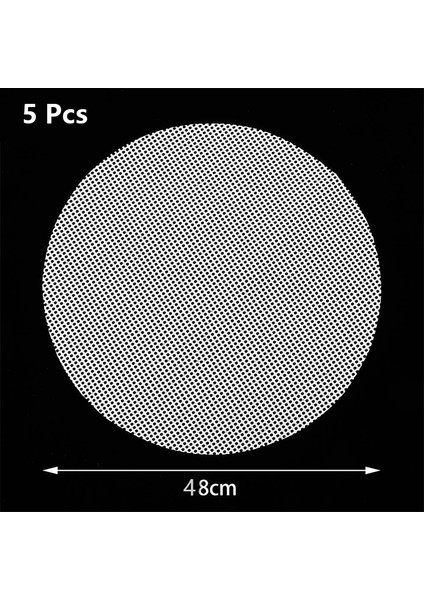 5 Adet 48CM Tarzı cm Yuvarlak Yapışmaz Silikon Buharlığa Mat Yeniden Kullanılabilir Beyaz Dim Sum Kağıdı Ev Restoran Buharlıklar Mat Mutfak Pişirme Araçları (Yurt Dışından)