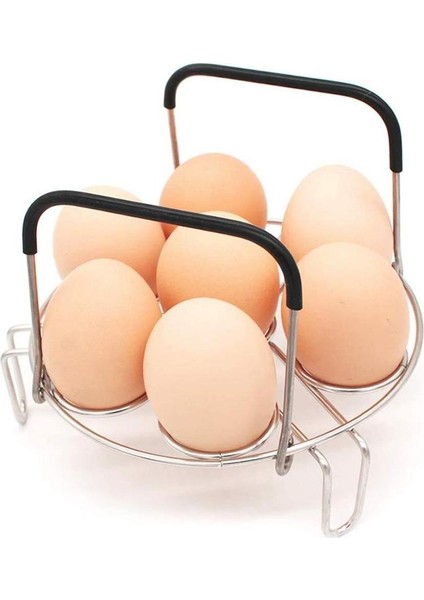 C Stili Çelik Buhar Sepeti Yumurta Buharlayıcı Anlık Tepsi Rafı Yemek Pişirme Tencere Mutfak Araçları Seti Aksesuarları R9P4 (Yurt Dışından) indirimleri