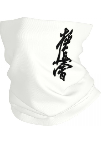 Karate Kyokushin Boyunluk Erkek Kadın Uv Yüz Kalkanı Kış Dövüş Sanatları Bandana Atkı Yürüyüş Için (Yurt Dışından)