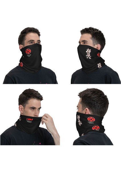 Karate Kyokushin Boyunluk Erkek Kadın Uv Yüz Kalkanı Kış Dövüş Sanatları Bandana Atkı Yürüyüş Için (Yurt Dışından) modelleri