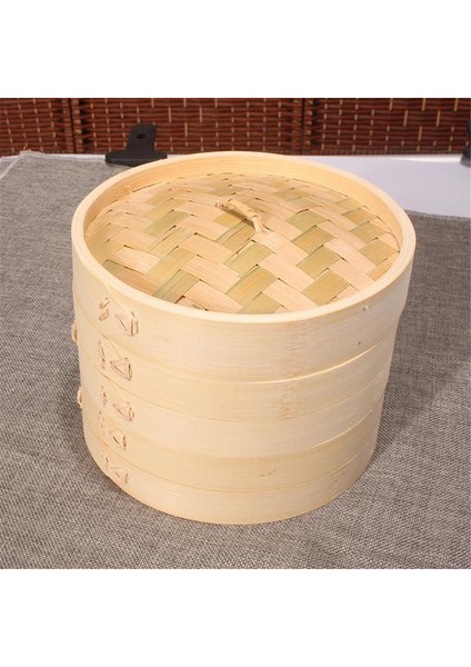 21CM Tarzı Kapaklı Bambu Buharlığı Balık Pilav Sebze Atıştırmalık Buharda Pişirme Sepeti Mutfak Pişirme Buharlı Tencere Isıtma Tenceresi (Yurt Dışından) fırsatları