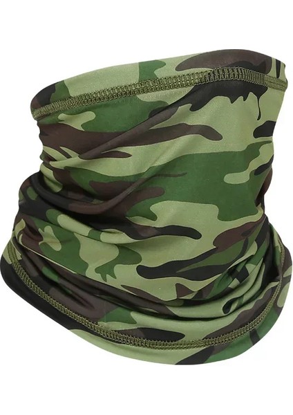 Yaz Sporları Bandana Nefes Alabilir Uv Güneş Koruması Kamp Yürüyüş Bisiklet Atkılar Başlıklar Erkek Kadın Boyun Isıtıcı Tüp Sihirli Atkı (Yurt Dışından)