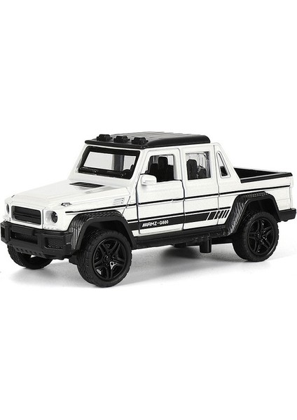 Alaşım Off-Road Araba Modeli Çocuk Oyuncak Araba Süsleri Ben C Off-Road-Beyaz [sessiz Işık, 12CM, Üç Kapı] (Yurt Dışından)