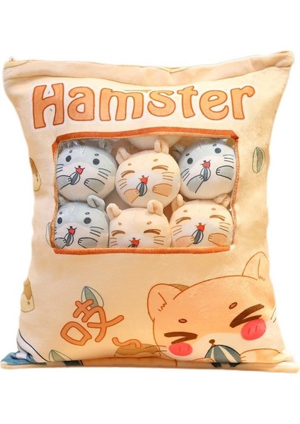 Peluş Yastık Sevimli Corgi Hayvanlar Bebek Oyuncak Gençler Kızlar Çocuklar Için Hediyeler, Kanepe Sandalye Dekoratif Yastık, Gençler Kızlar Çocuklar Için Yaratıcı Hediyeler Yurt Dışın (Yurt Dışından)