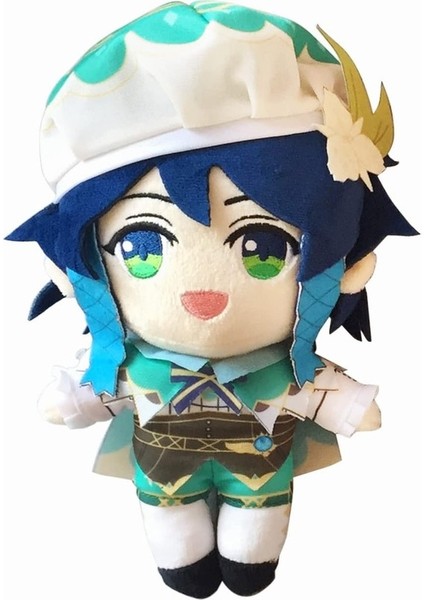 Anime Figürü Peluş Venti Barbatos Peluş Bebek 8 "cosplay Sahne Koleksiyonu Yumuşak Dolması Bebek Hayranları Için Hediye Venti (Yurt Dışından)