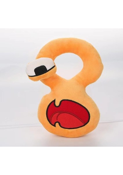 Sayı Peluş Oyuncaklar - Shape Lore Peluş Bebek - Erkek ve Kız Çocuklar Için Ilk Eğitim Alfabe Peluş - Erkek ve Kız Çocuklar Için Temel Hediyeler 8 (Yurt Dışından)