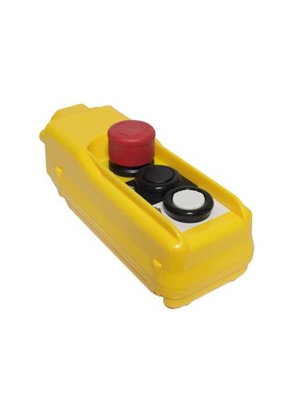 VKB-3 ACİL STOPLU 3’LÜ TEK HIZLI VİNÇ KUMANDASI