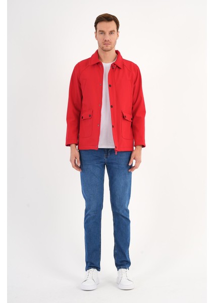 Urban Kırmızı Softshell Mont
