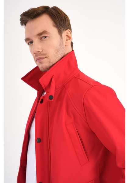 Urban Kırmızı Softshell Mont