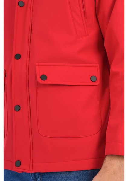 Urban Kırmızı Softshell Mont