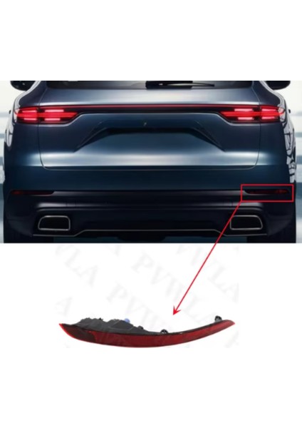 Cayenne 2018-2020 Arka Tampon Sis Reflektörü Sag 9Y0945726