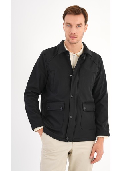 Urban Siyah Softshell Mont