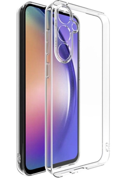 Samsung Galaxy S25 Uyumlu Şeffaf Silikon Kılıf - Kamera Korumalı Esnek Tam Koruma Kapak