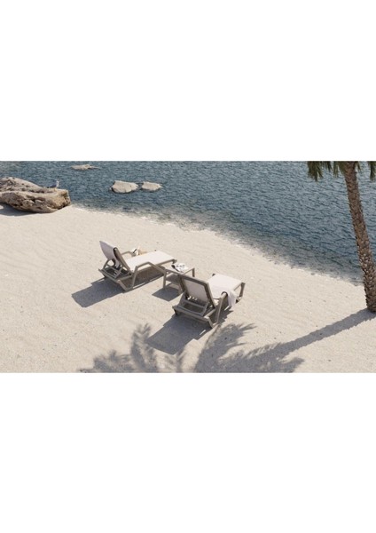 Joker Modern Şezlong Sehpası Plastik Bahçe Sehpa fırsatları