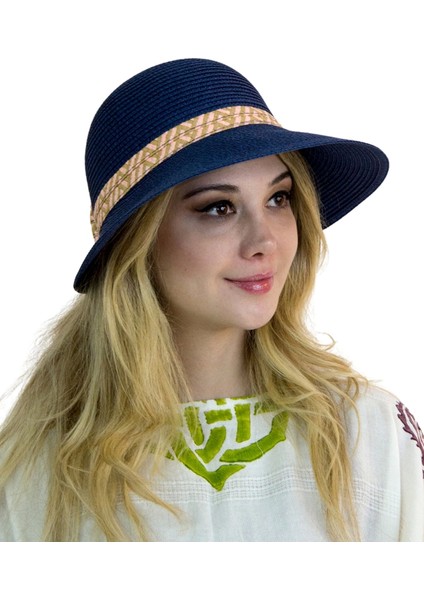 Kurdeleli Hasır Kadın Şapka 1441