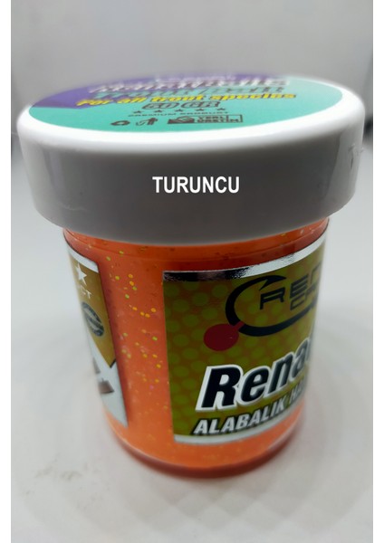 Renatbaits Yeni Üretim Trout Bait Peynir(Cheese) Kokulu Simli Yüzen Alabalık Hamuru fiyatları