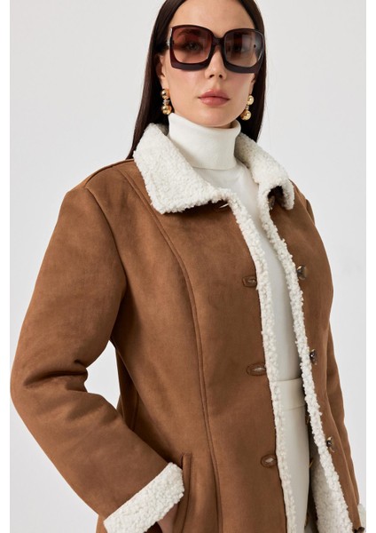 Rona Taba Kürklü Mont