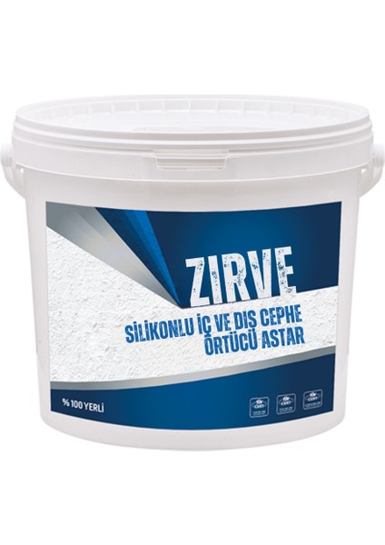 Zirve Silikonlu İç ve Dış Cephe Örtücü Astar 3,5 kg