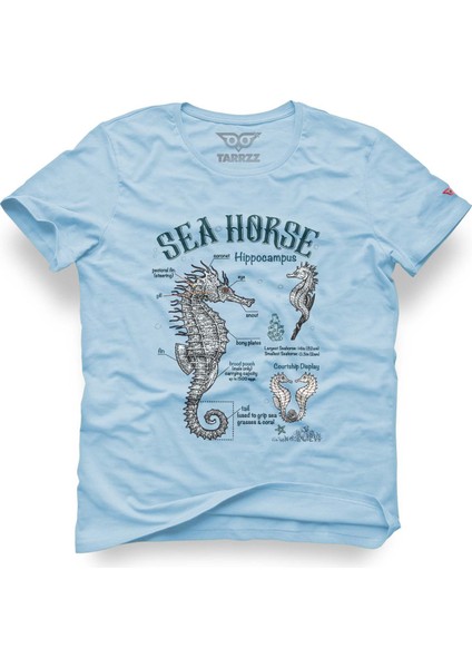 Sea Horse Tasarım T-Shirt