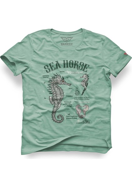 Sea Horse Tasarım T-Shirt