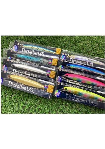 Deception 135 mm 23,5 gr Sinking Maket Balık Renk: Pkc indirimleri