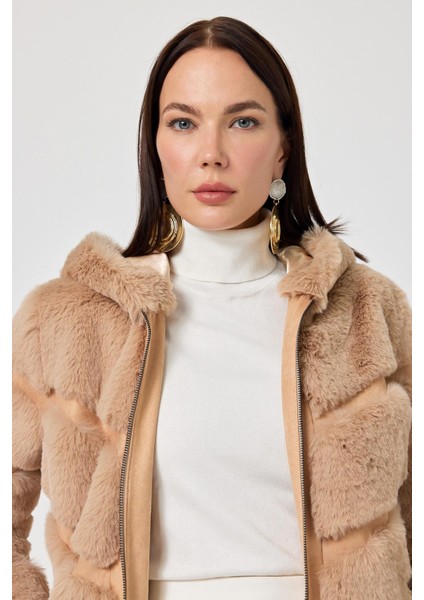 Martina Camel Tüylü Mont