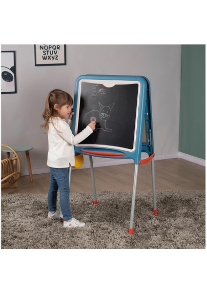 Metal Yazı Tahtası Çift Taraflı (Manyetik ve Tebeşirli) 410308 indirimleri