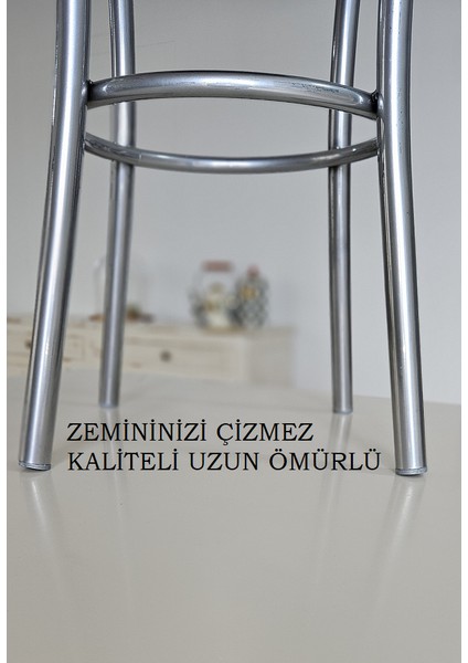 Tabure 75 cm Metal Ayaklı Gri Work Stool Hıgh fırsatları