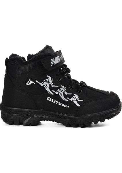 Ayakmod Siyah-Beyaz Çocuk Outdoor Bot modelleri