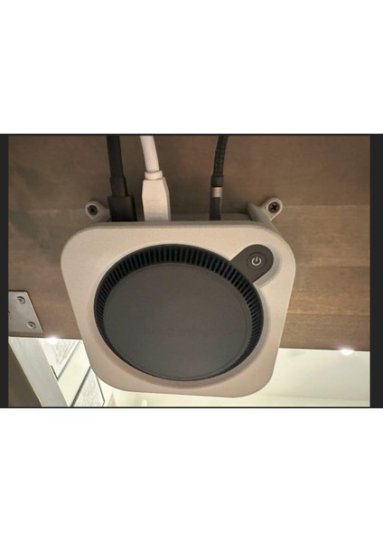 Gadgetgurme Mac Mini M4 Için Masa Altı Askı Aparatı Plastik