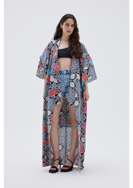 Graceland Vintage Uzun Kimono