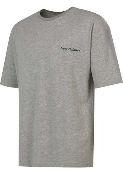 New Balance MNT1528 Gri Erkek Tişört