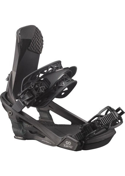 Erkek Snowboard Bağlama Alibi Pro Siyah