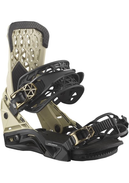Erkek Snowboard Bağlaması Highlander Bej