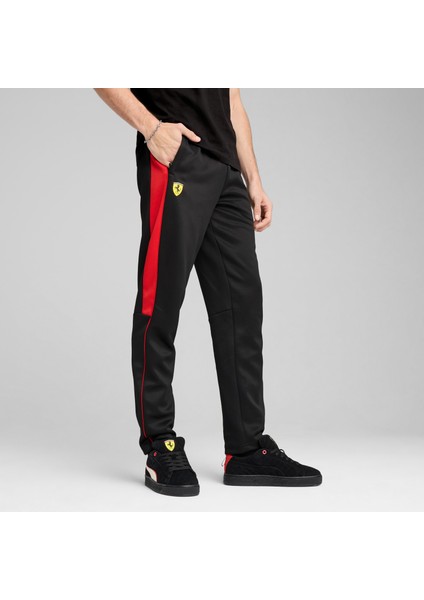 Scuderia Ferrari Race Mt7 Erkek Siyah Eşofman Altı (630195-01)