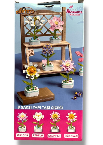 150 Parça Öğle Çınarı Yapım Seti - Gerçekçi ve Dekoratif Yapı Oyuncağı