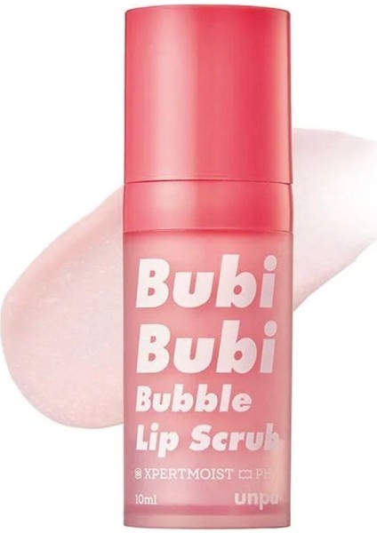 Pürüzsüz ve Yumuşak Dudaklar Köpüren Dudak Peelingi Unpa Bubi Bubi Lip Scrub